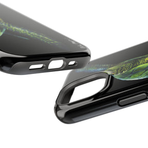 Green Sea Turtle MagSafe Black iPhone Case