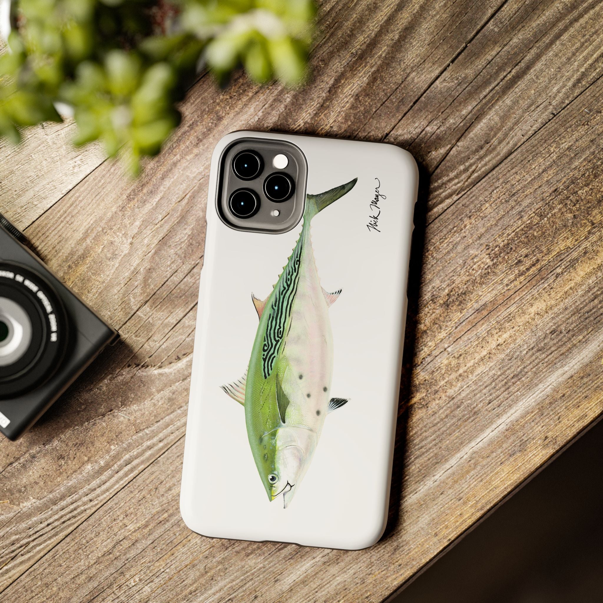 Albie White Phone Case (iPhone)