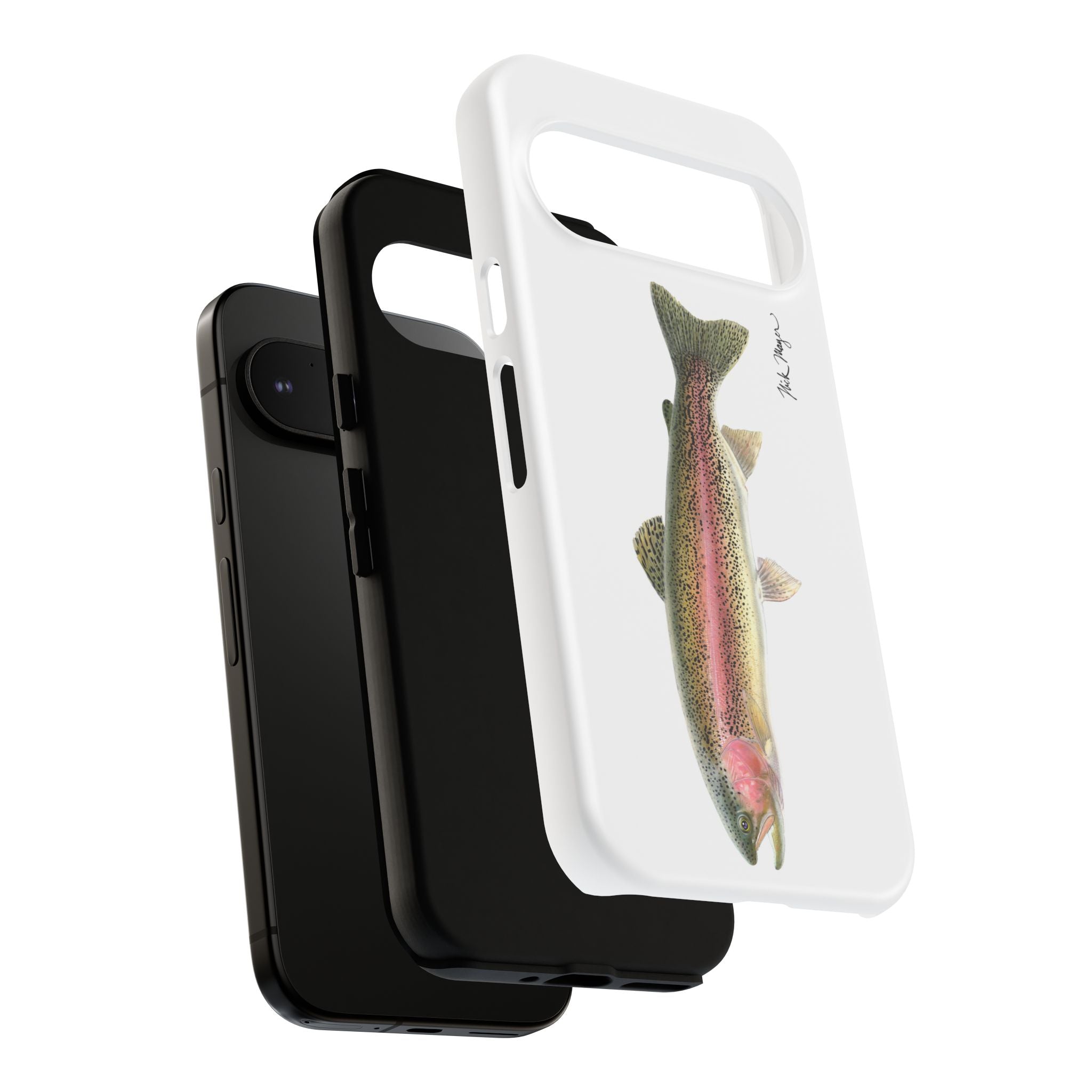 Rainbow Trout White Phone Case (Samsung)