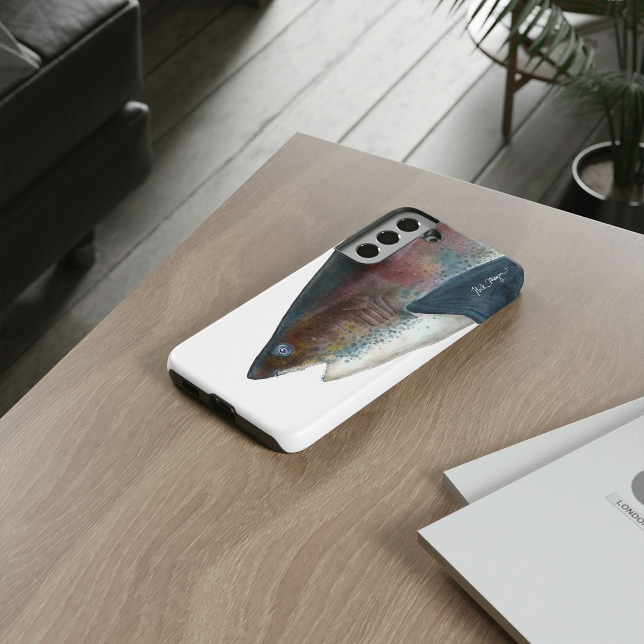 Thresher Shark Face Phone Case (Samsung)