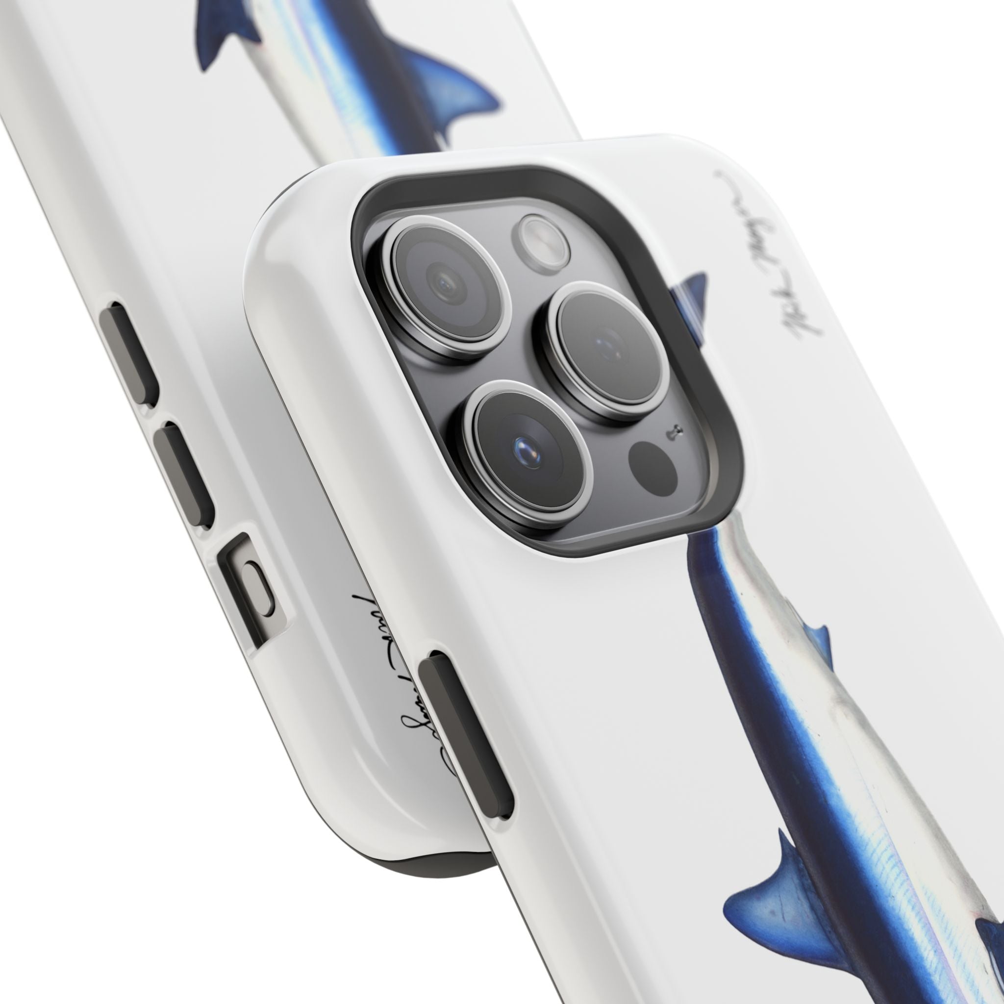 Mako Shark MagSafe White iPhone Case