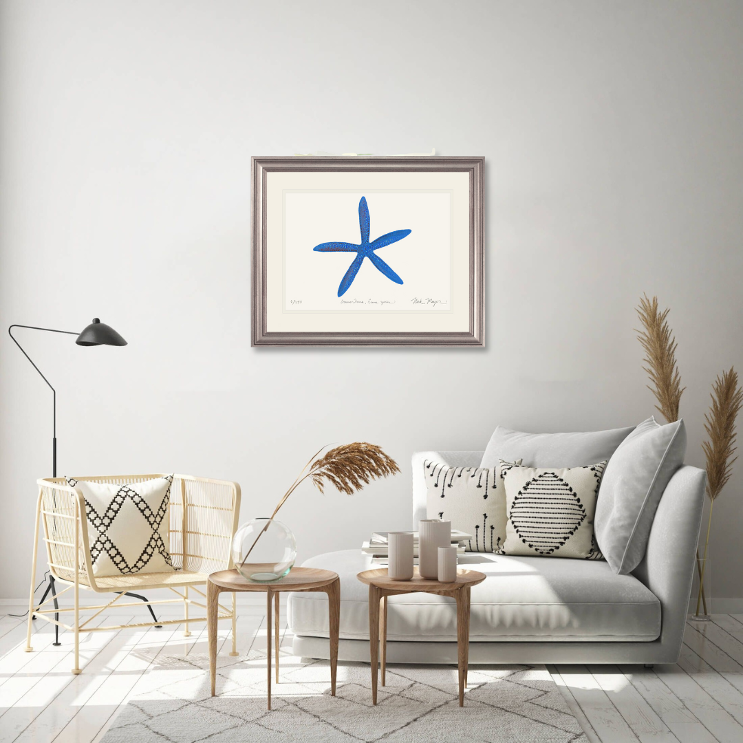 Blue Linckia I Starfish Limited Edition Print