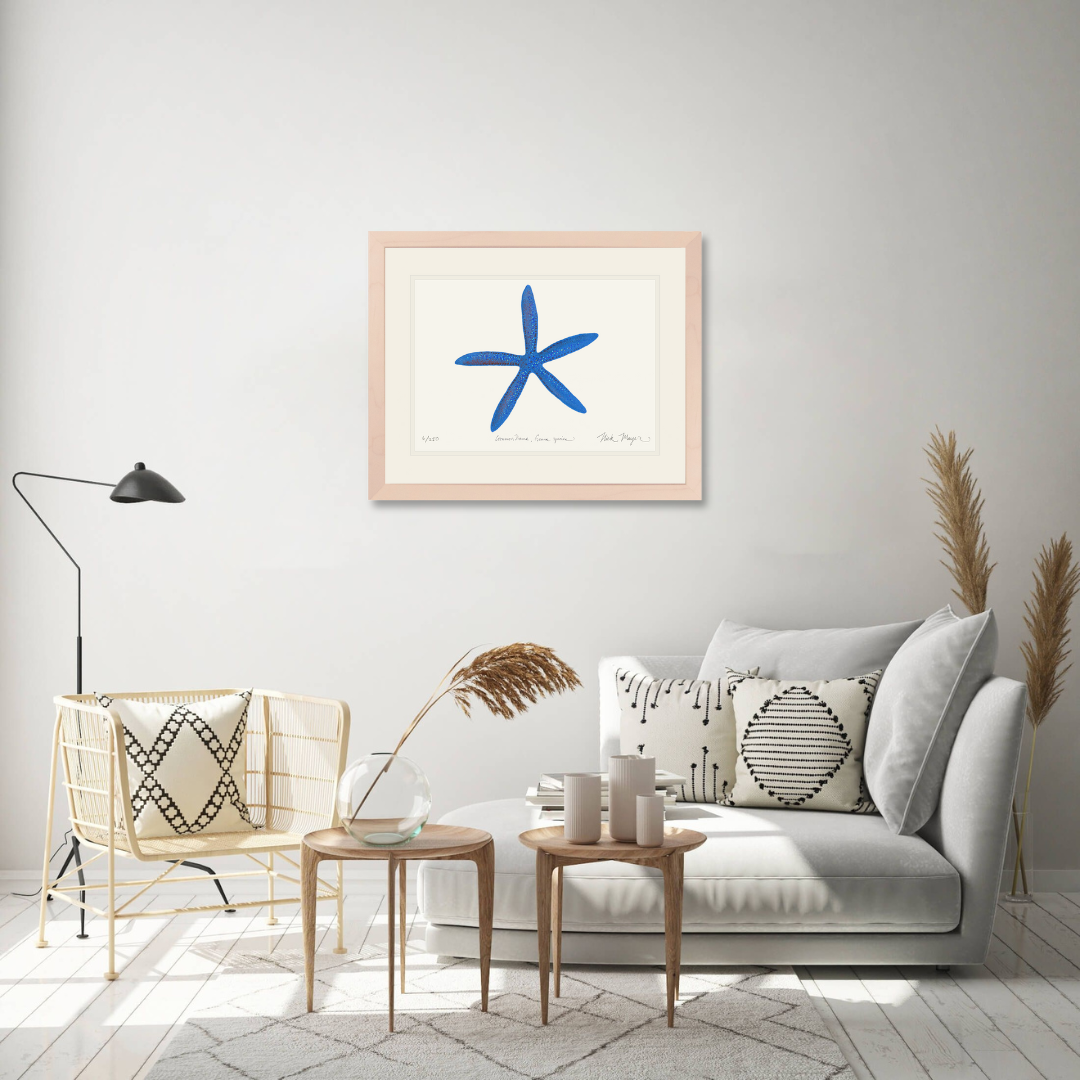 Blue Linckia I Starfish Limited Edition Print