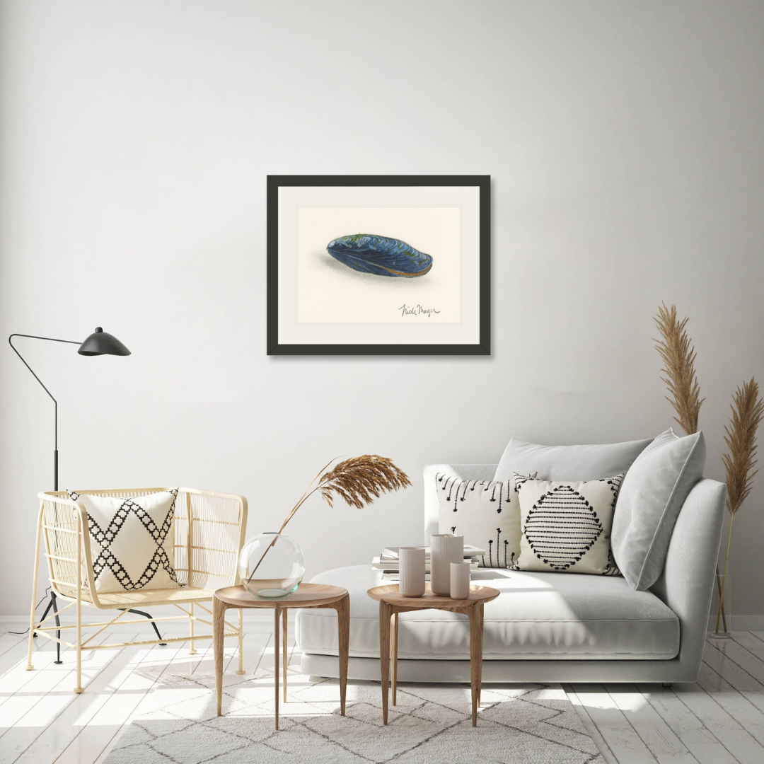 Blue Mussel Limited Edition Print