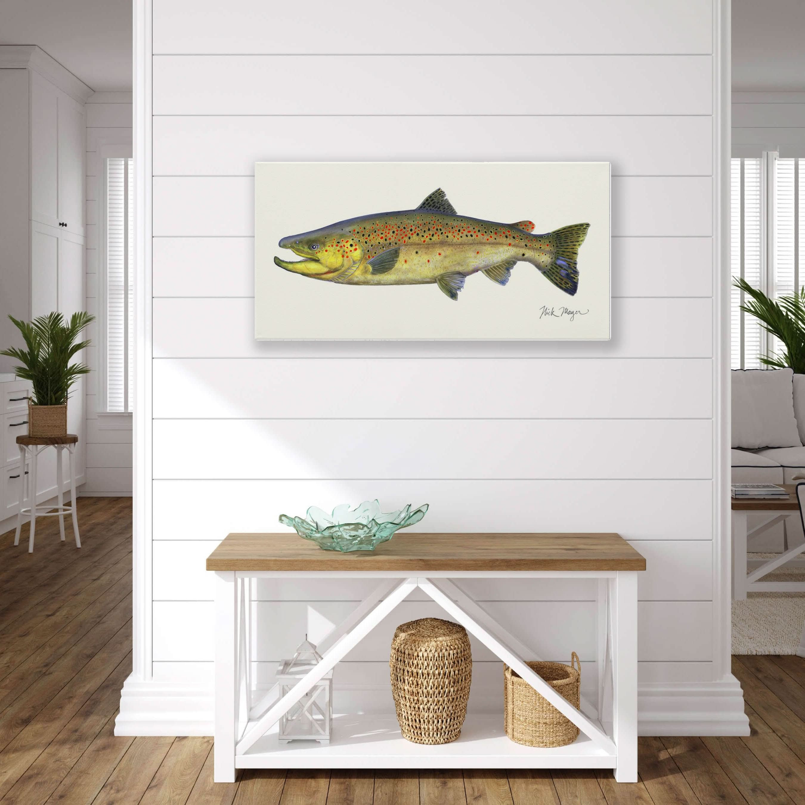 Brown Trout Metal Print