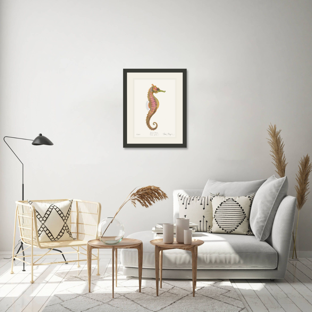 Estuary Seahorse Limited Edition Print