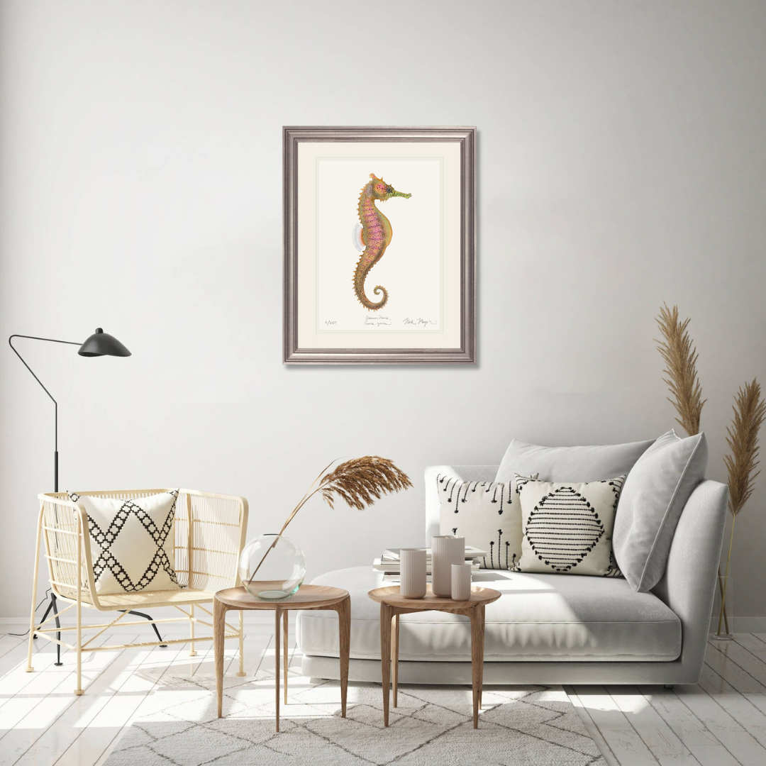 Estuary Seahorse Limited Edition Print