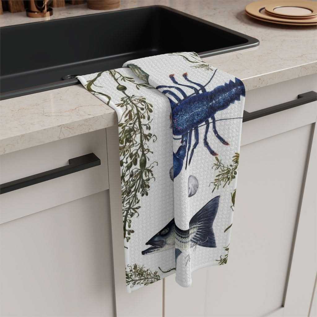 NE Seafood Kitchen Linens Bundle - Add to cart for 15% Off!