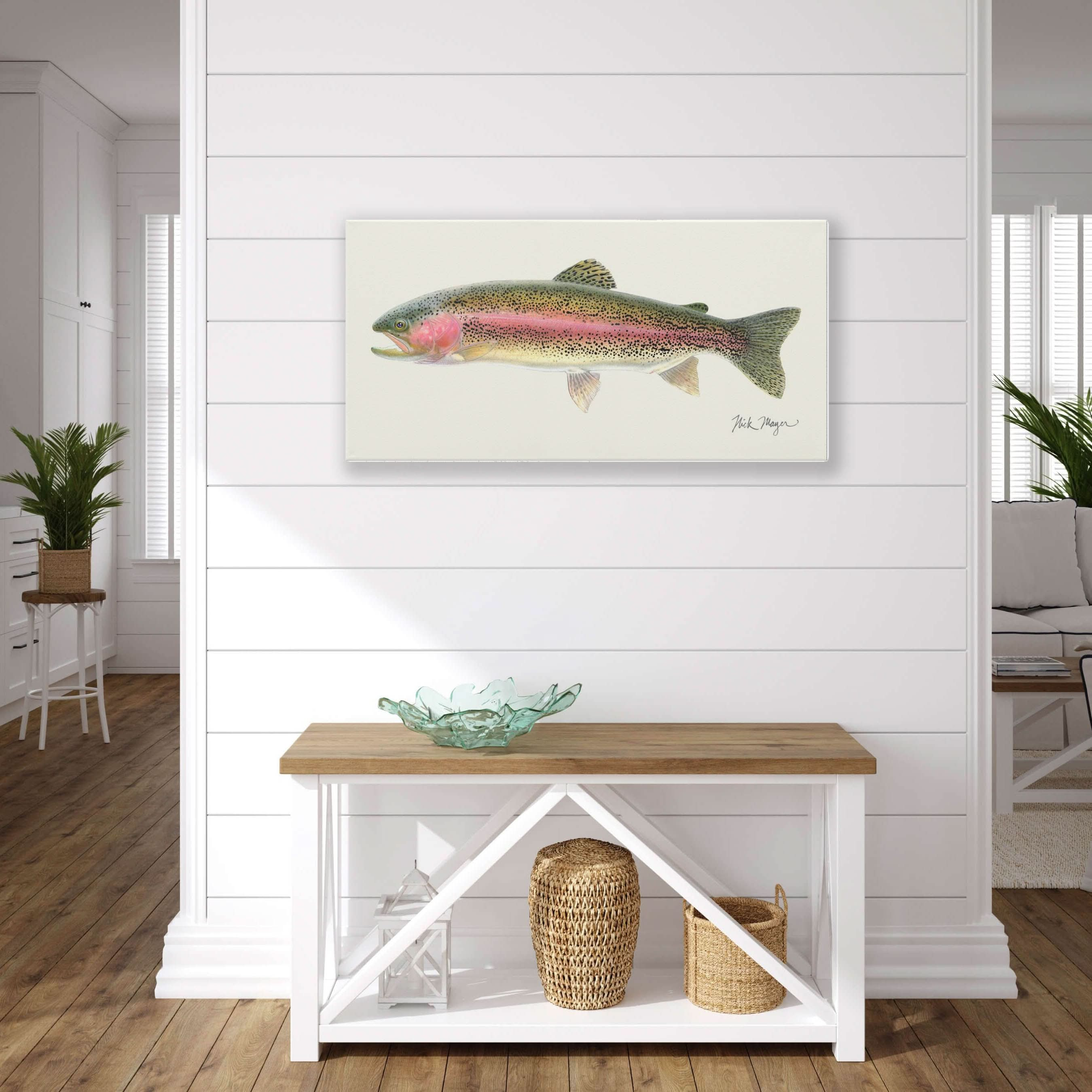 Rainbow Trout Metal Print