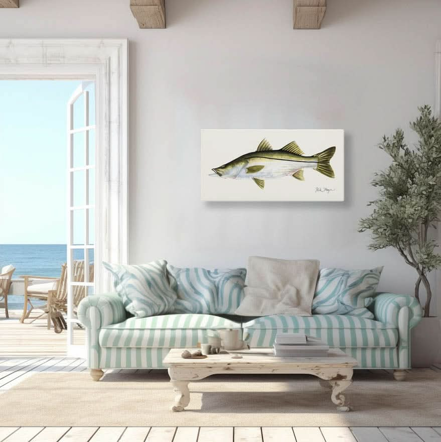 Snook Metal Print