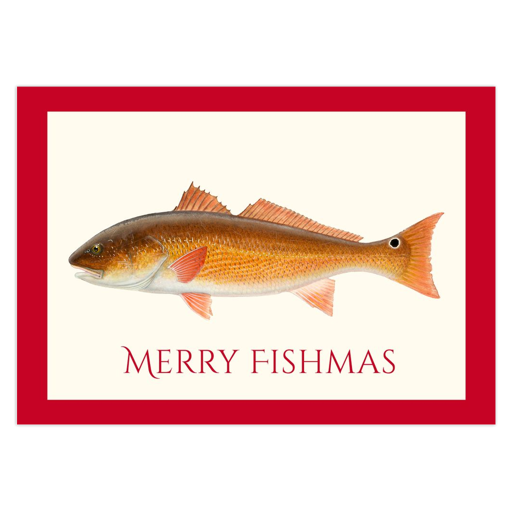 Redfish Fishmas Cards