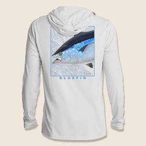 Bluefin Tuna UPF Sun Protective Hoody