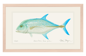 Bluefin Trevally Print