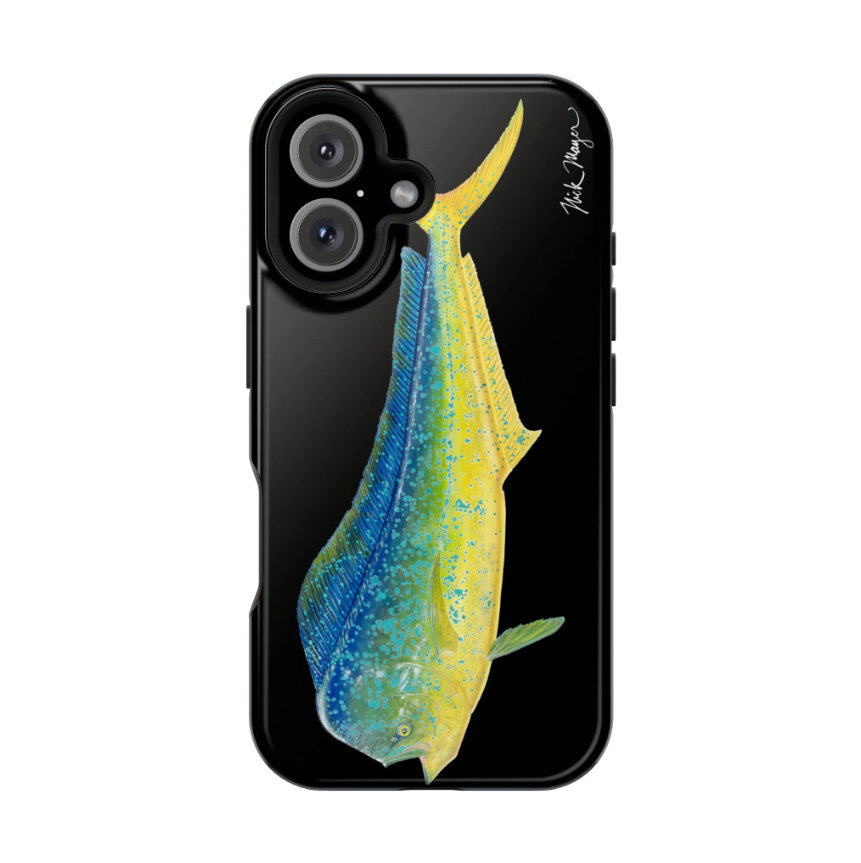 Bull Mahi Magsafe Black iPhone 16 Case