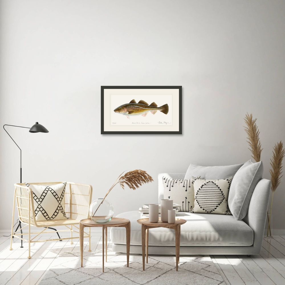 Cod Print: A Stunning Depiction of the Sea's Iconic Symbol