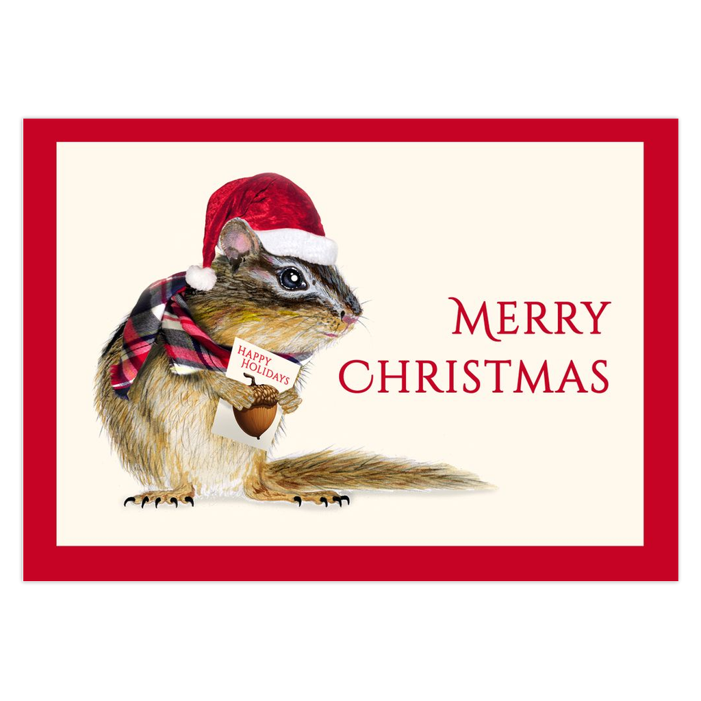 Chipmunk Christmas Cards POPULAR