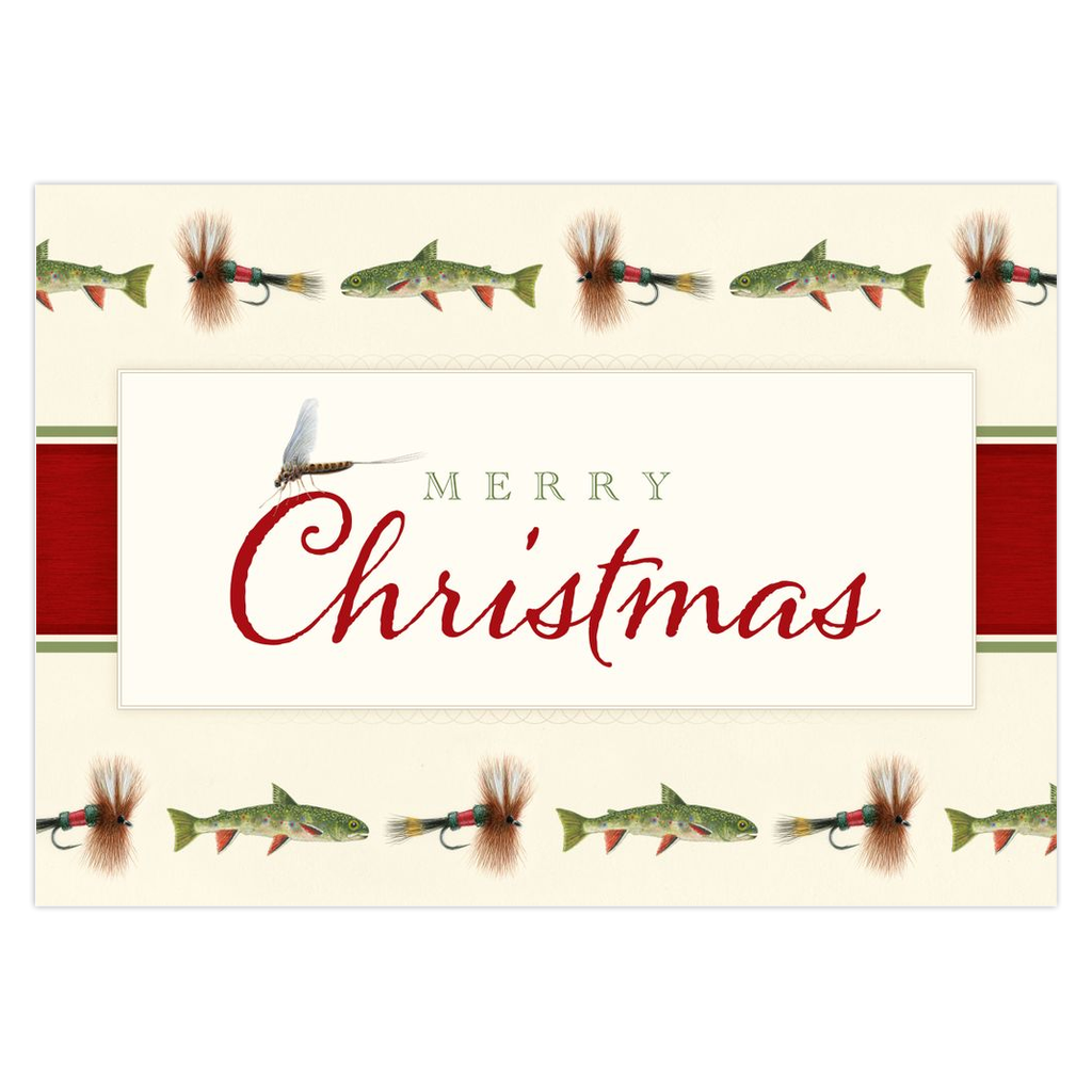 Trout & Flies Christmas Cards - NEW!