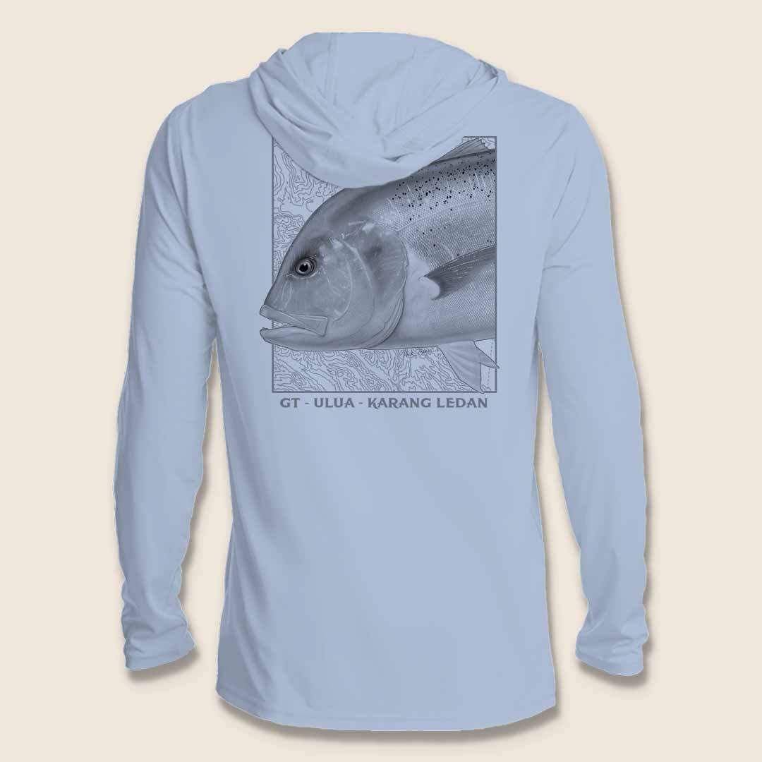 GT Giant Trevally UPF Sun Protective Hoody 1