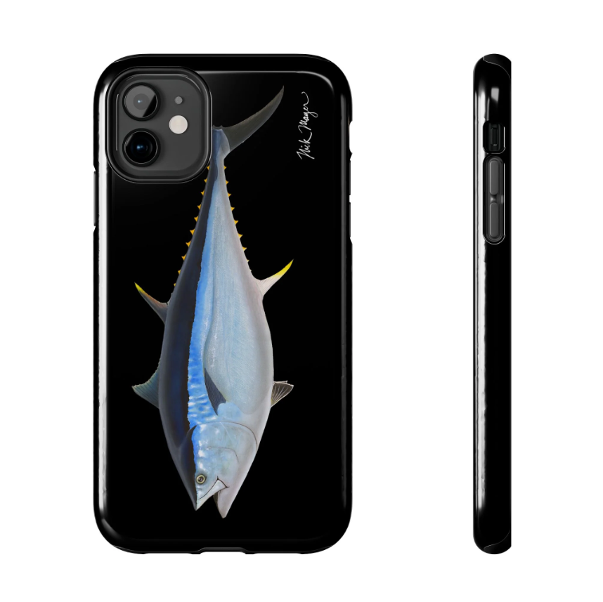 Giant Bluefin Tuna II Black iPhone 11 Case