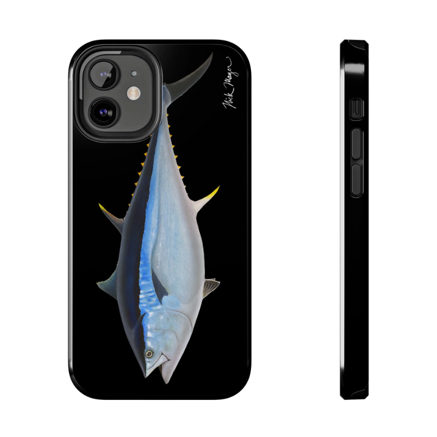 Giant Bluefin Tuna II Black iPhone 12 Mini Case