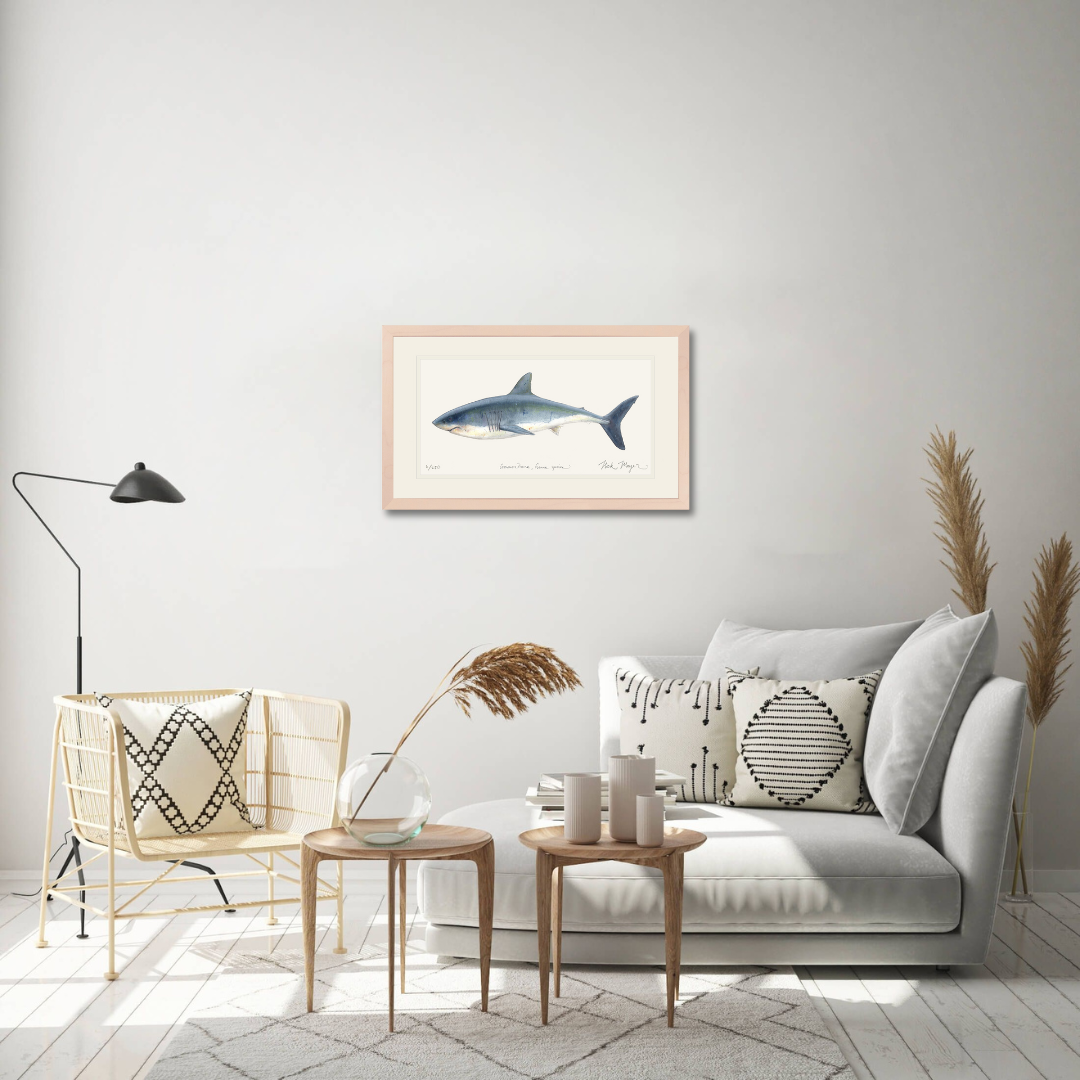 Great White Shark Limited Edition Print