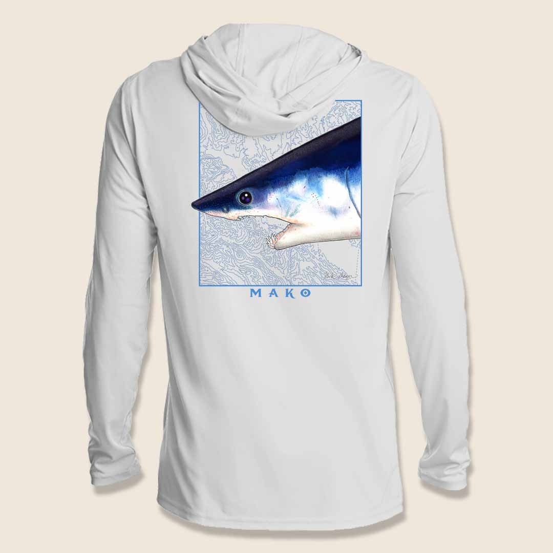 Mako Shark UPF Sun Protective Hoody