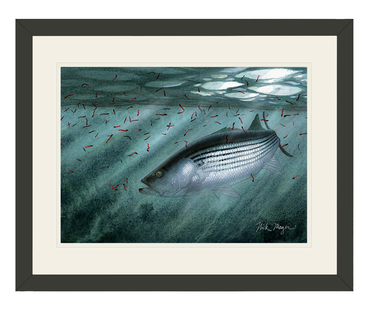 Moonlit Striper Limited Edition Print