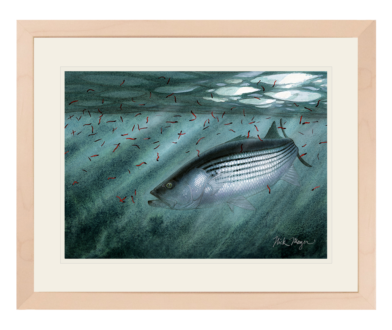 Moonlit Striper Limited Edition Print