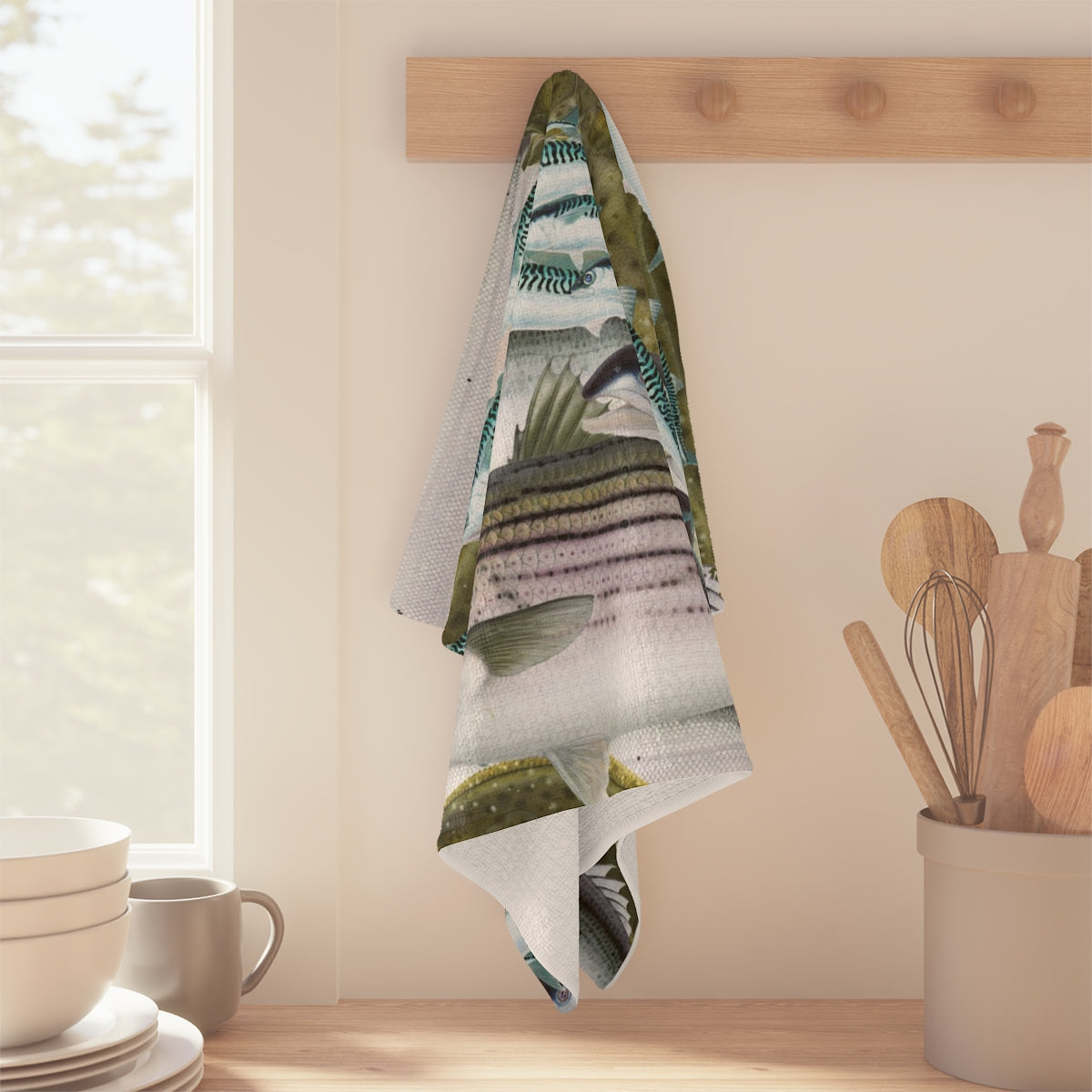 NE Surfcaster Soft Kitchen Towel, NEW for 2025!