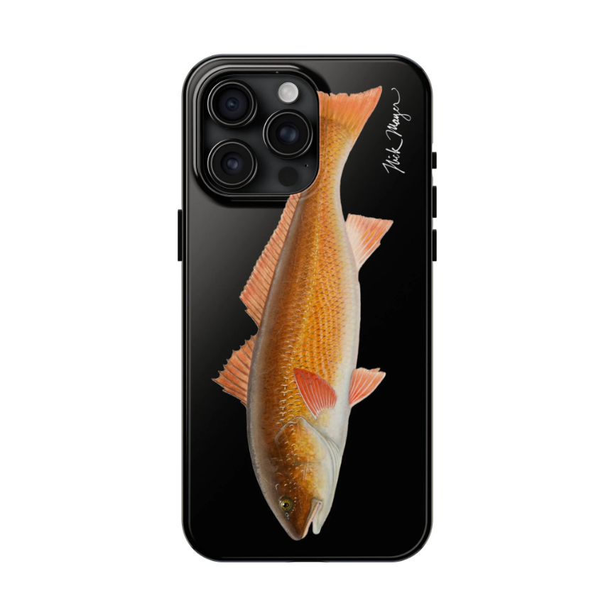 Redfish Black iPhone 15 Pro Max Case