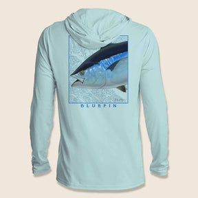 Bluefin Tuna UPF Sun Protective Hoody