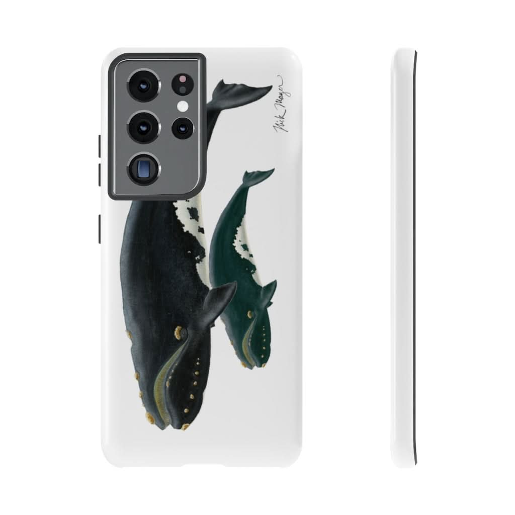 Mother & Calf Right Whale Phone Case (Samsung)