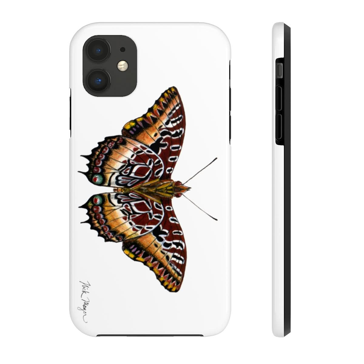 Black Bordered Charaxes Phone Case (iPhone)