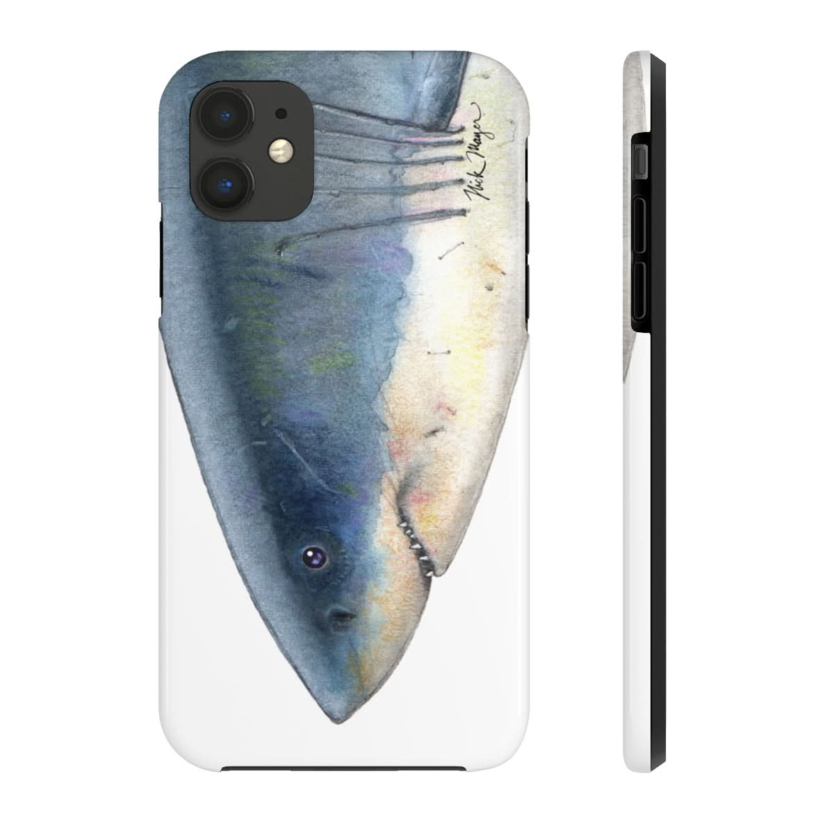 Great White Shark Face Phone Case (iPhone)