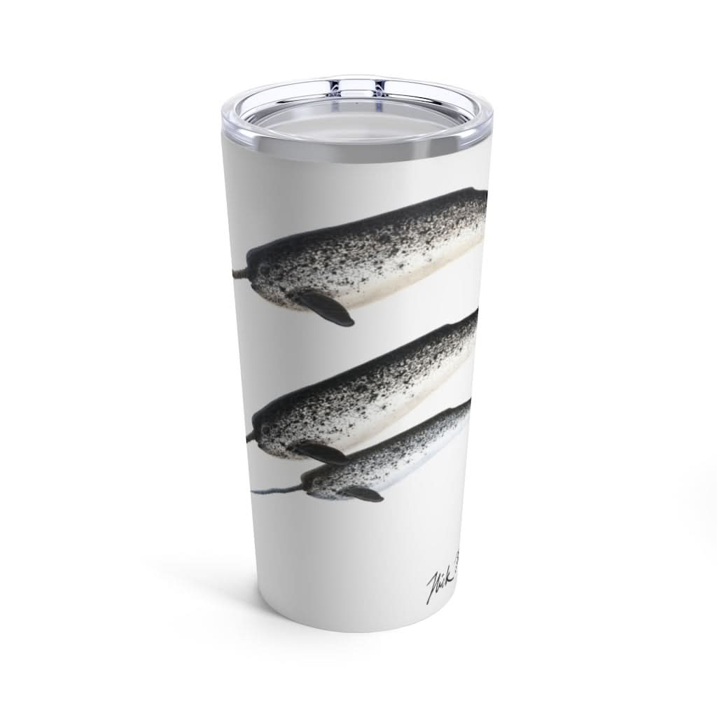 Narwhal Family, 20 oz Steel Tumbler