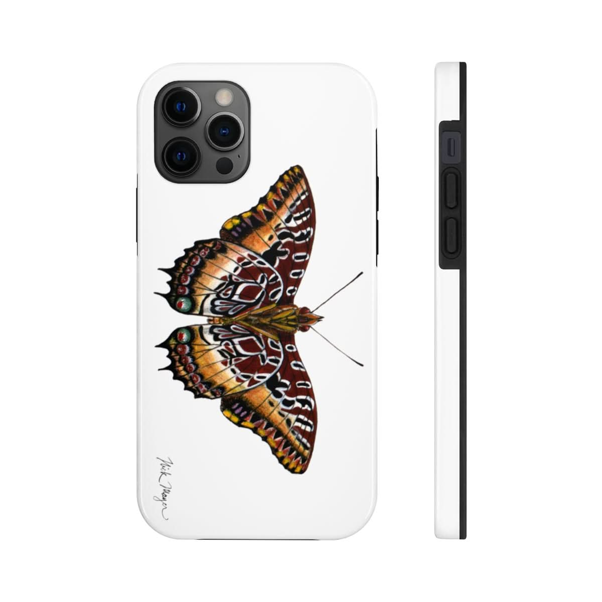 Black Bordered Charaxes Phone Case (iPhone)