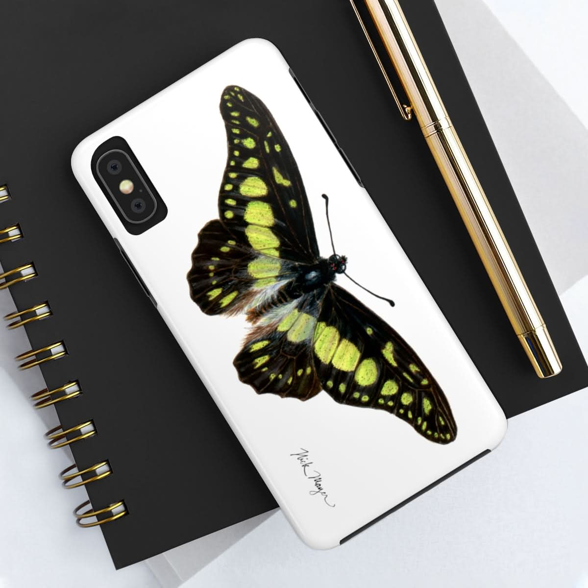 Electric Green Swordtail  Phone Case (iPhone)