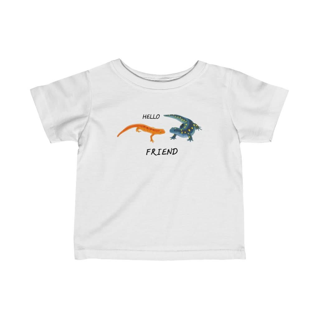 Hello Friend Infant Fine Jersey Tee