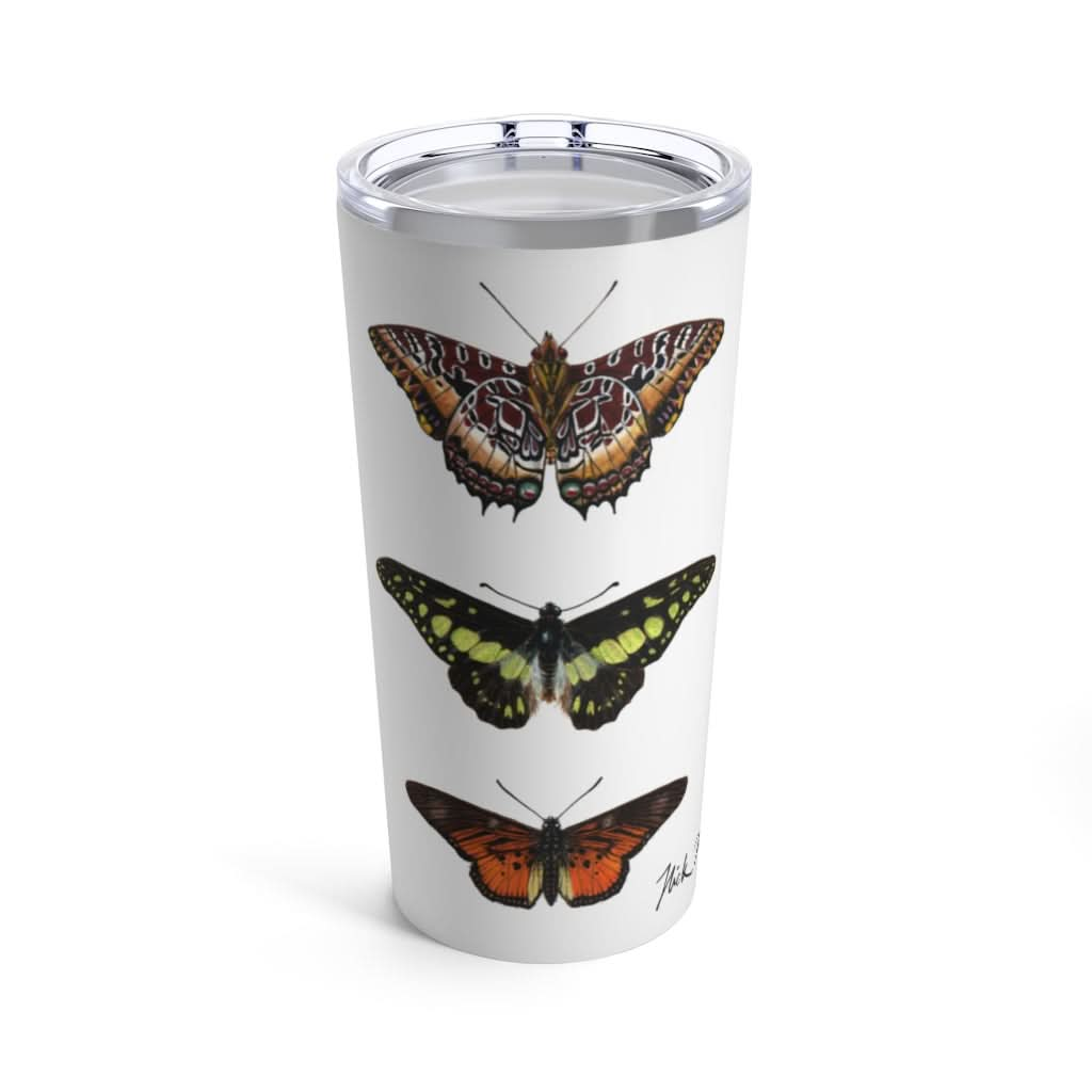 Butterfly Trio 20 oz Steel Tumbler