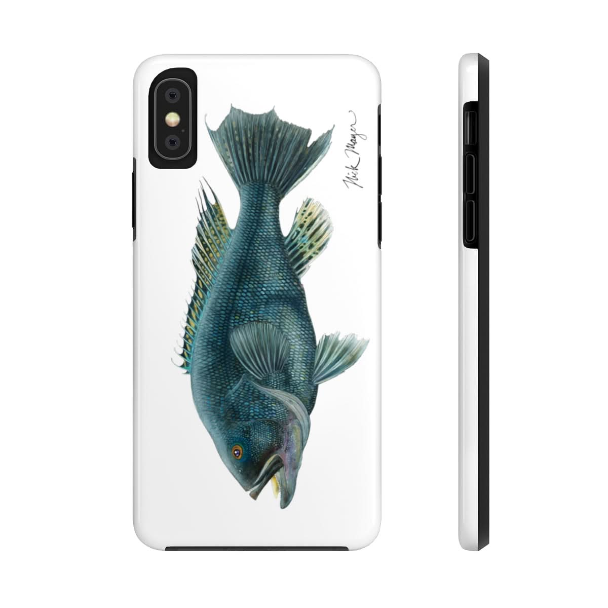 Black Sea Bass Phone Case (iPhone)