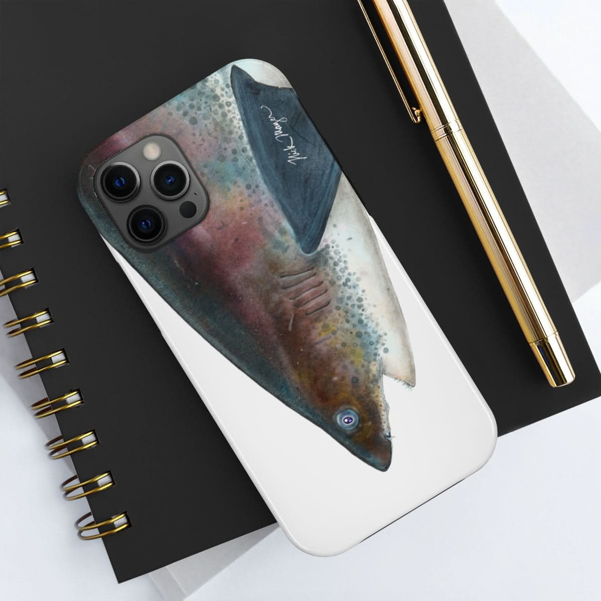 Thresher Shark Face Phone Case (iPhone)