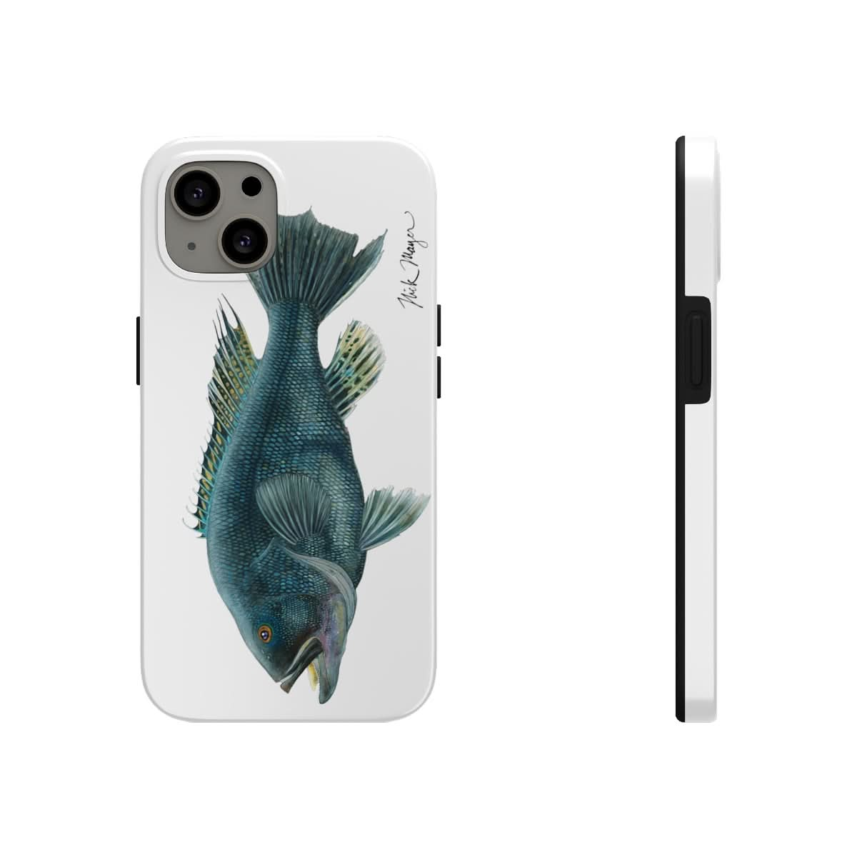 Black Sea Bass Phone Case (iPhone)