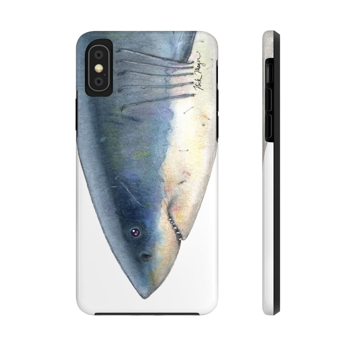 Great White Shark Face Phone Case (iPhone)