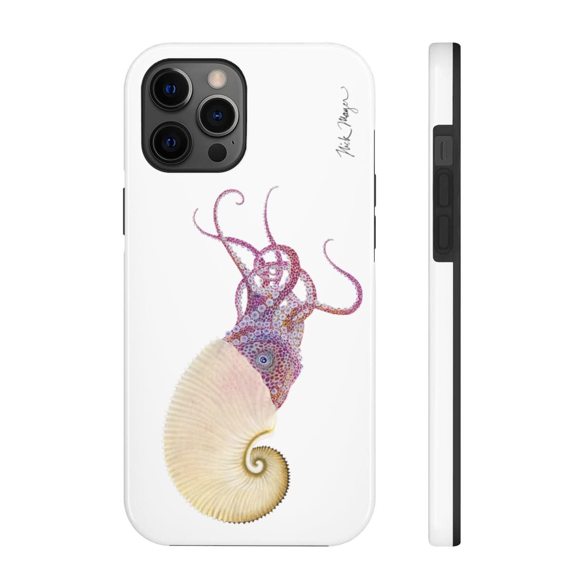 Paper Nautilus Phone Case (iPhone)