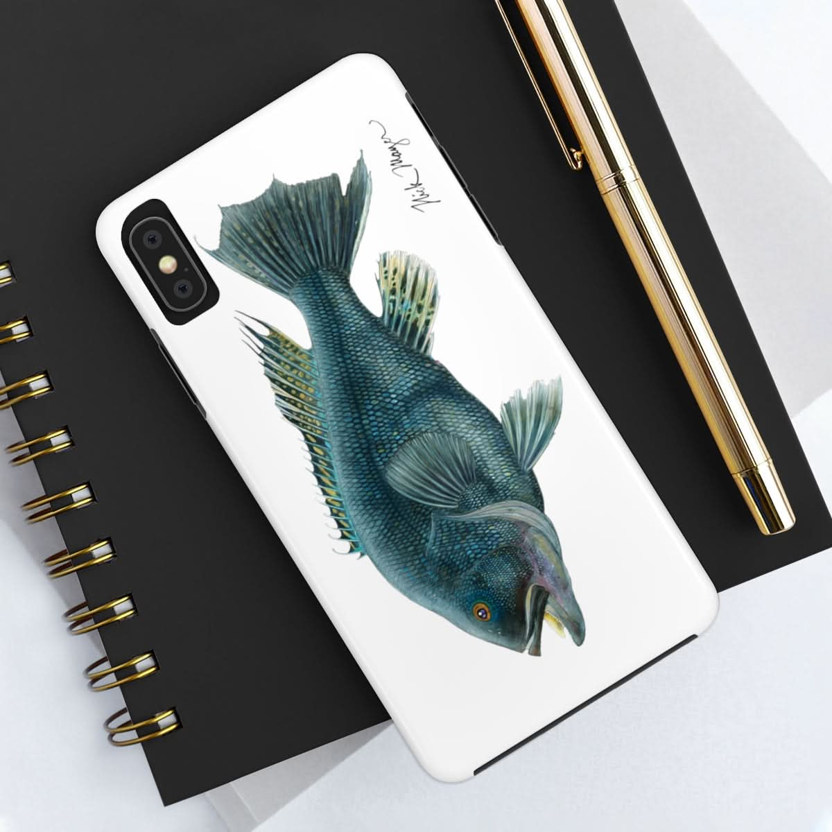 Black Sea Bass Phone Case (iPhone)