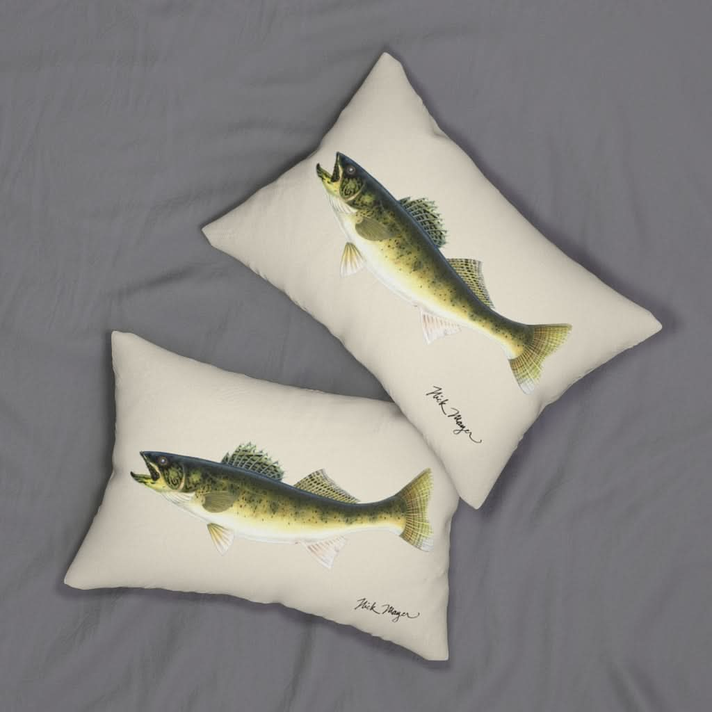 Walleye Throw Pillow