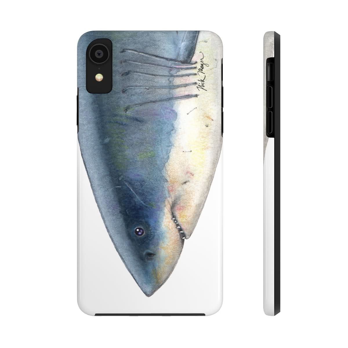 Great White Shark Face Phone Case (iPhone)