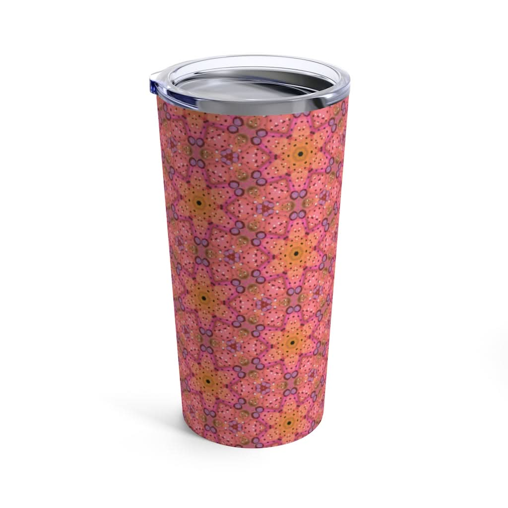 Pink Seahorse 1, 20 oz Steel Tumbler