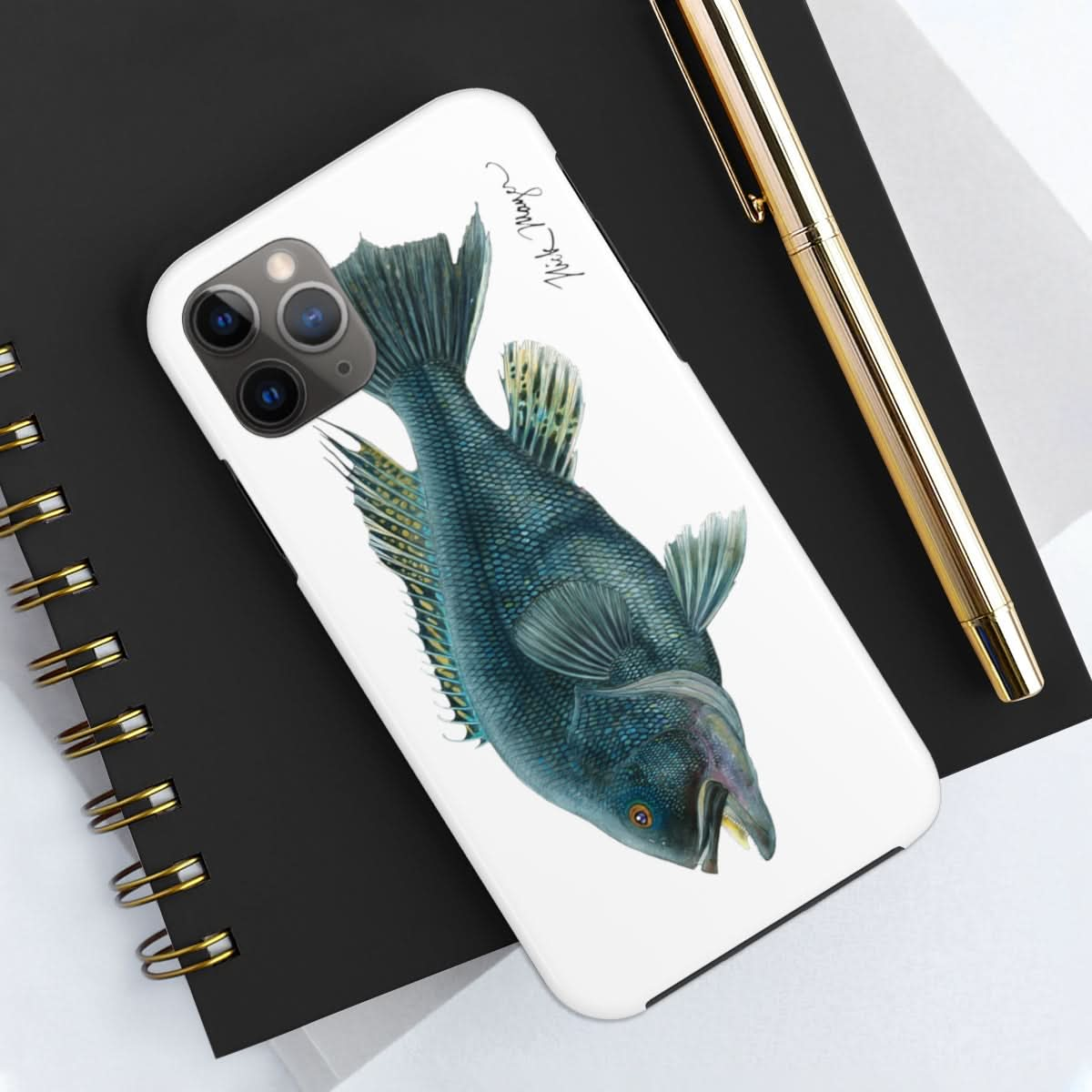 Black Sea Bass Phone Case (iPhone)