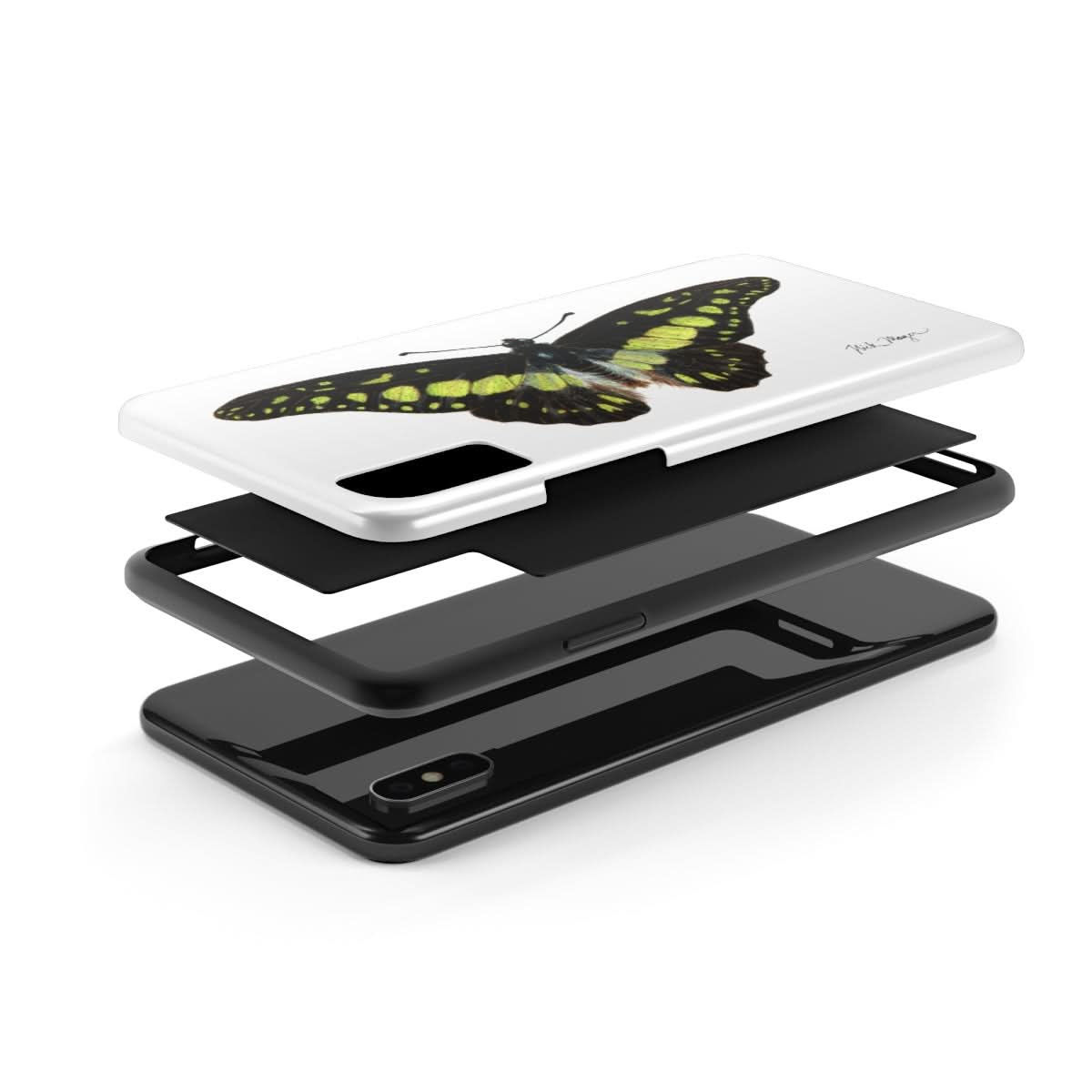 Electric Green Swordtail  Phone Case (iPhone)